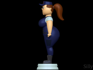 MacArthur - Total Drama 3D Принт Модель