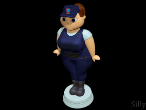 MacArthur - Total Drama 3D Принт Модель