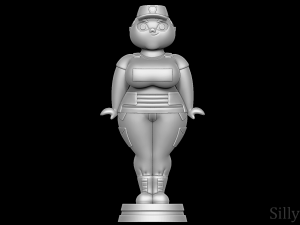 MacArthur - Total Drama 3D Принт Модель