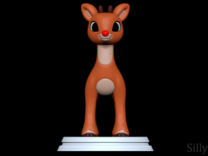 Rudolph the Red-Nosed Reindeer 3D 프린트 모델