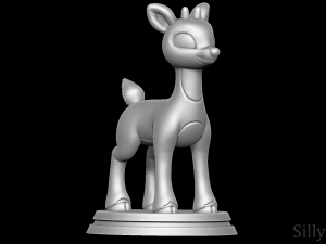 Rudolph the Red-Nosed Reindeer 3D 프린트 모델
