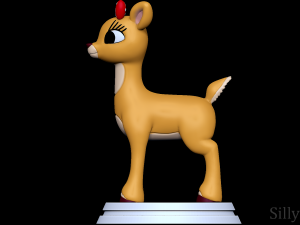 Clarice - Rudolph The Red Nosed Reindeer Modèles 3D en vedette