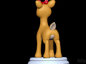 Clarice - Rudolph The Red Nosed Reindeer 3D Print Model