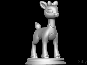 Clarice - Rudolph The Red Nosed Reindeer 3D Print Model