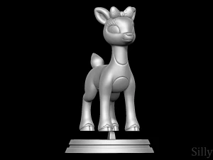 Clarice - Rudolph The Red Nosed Reindeer 3D Print Model