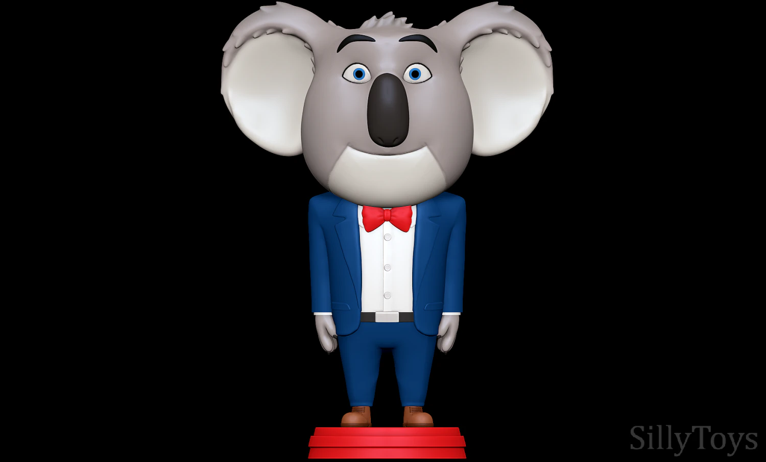 Buster Moon - Sing 3D Print Model .c4d .max .obj .3ds .fbx .stl .blend 
