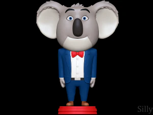 Buster Moon - cantar Modelo de Impressão 3D