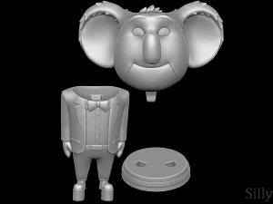 Buster Moon - Sing 3D Print Model