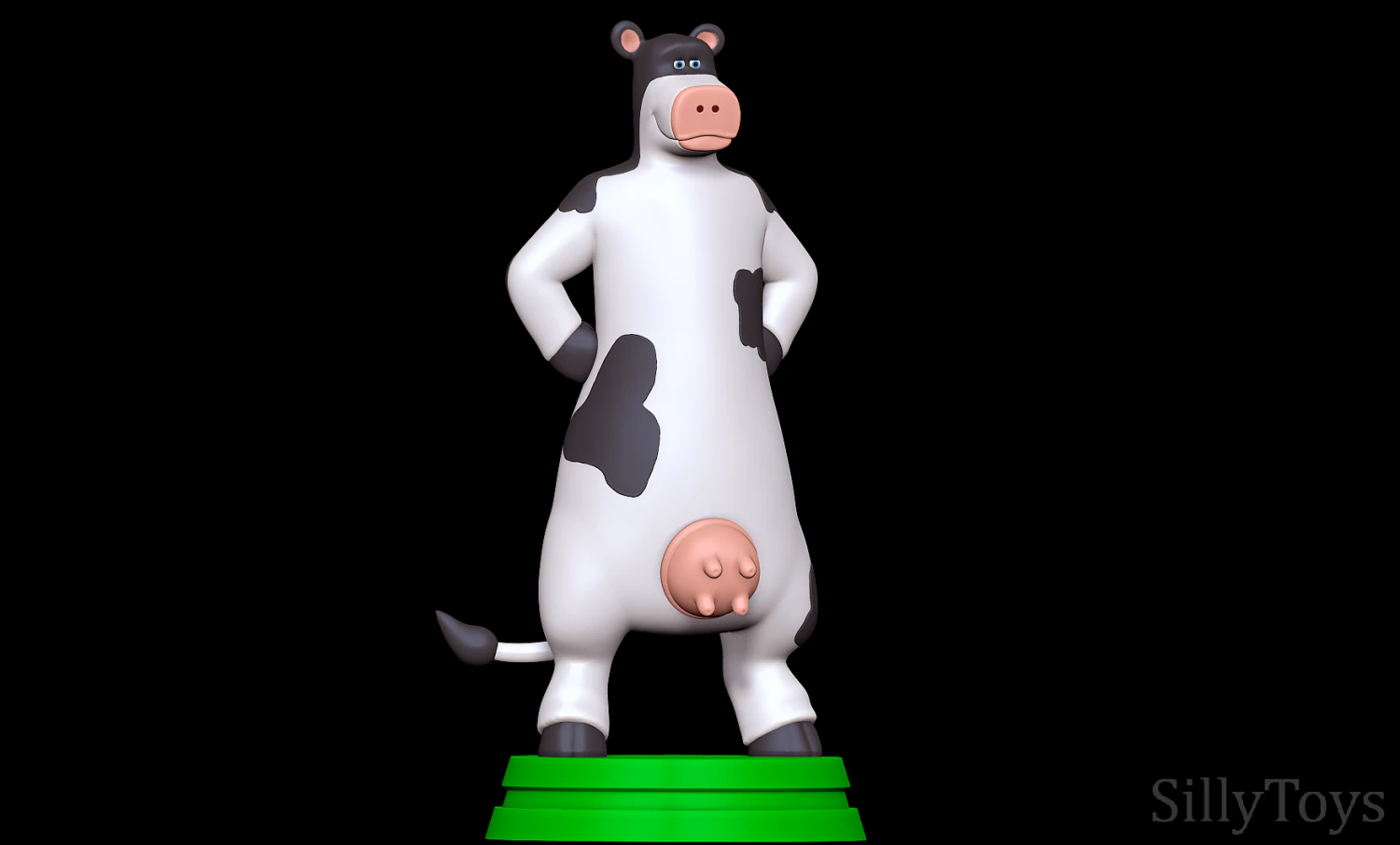 Otis - Barnyard 3D Print Model .c4d .max .obj .3ds .fbx .stl .blend 