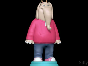 Meena - Sing 3D Print Model