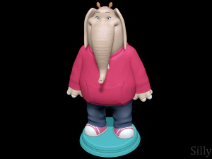Meena - Sing 3D Print Model