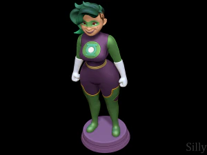 Green Lantern - DC League of Super-Pets 3D Print Model