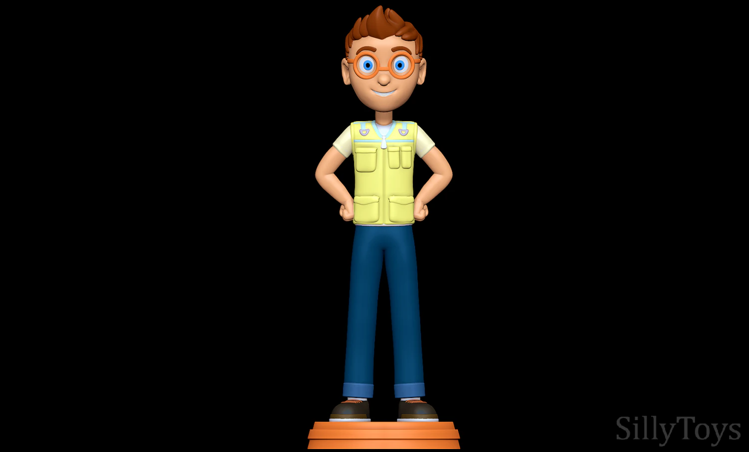 Spence Avery - Ghost Patrol 3D Print Model .c4d .max .obj .3ds .fbx .stl .blend 