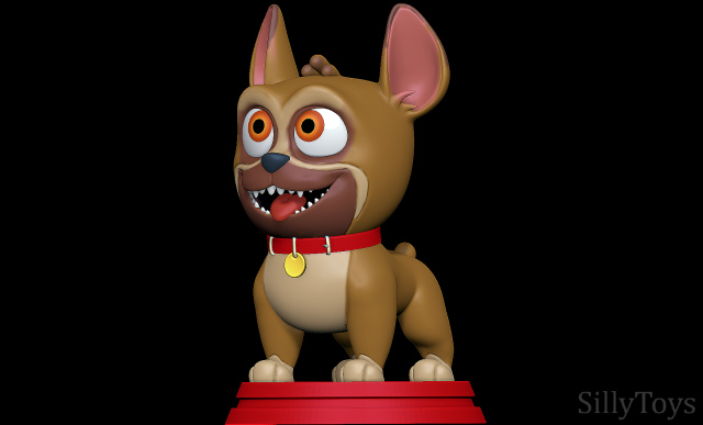Spooky - Ghost Patrol Modèles 3D en vedette .c4d .max .obj .3ds .fbx .stl .blend 