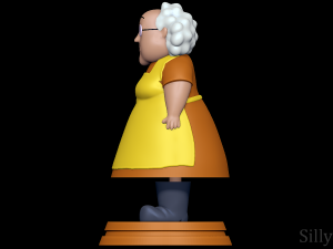 Muriel Bagge - Courage the Cowardly Dog 3D Print Model