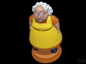 Muriel Bagge - Courage the Cowardly Dog 3D Print Model