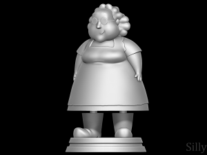 Muriel Bagge - Courage the Cowardly Dog 3D Print Model