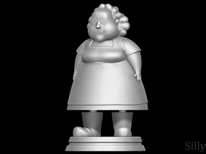 Muriel Bagge - Courage the Cowardly Dog 3D Print Model