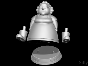 Muriel Bagge - Courage the Cowardly Dog 3D Print Model