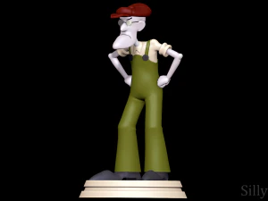 Eustace Bagge - Coragem, o C&atilde;o Covarde Modelo de Impressão 3D