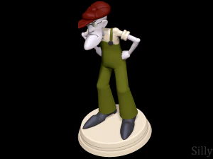 Eustace Bagge - Courage the Cowardly Dog 3D Print Model