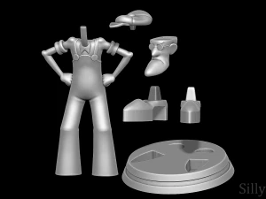 Eustace Bagge - Courage the Cowardly Dog 3D Print Model