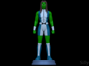 She-Hulk - Hulk and the Agents of SMASH 3D Print Model