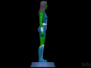 She-Hulk - Hulk and the Agents of SMASH Modèles 3D en vedette