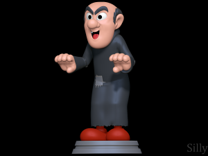 Gargamel - Smurfs 3D Print Model