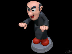 Gargamel - Smurfs 3D Print Model