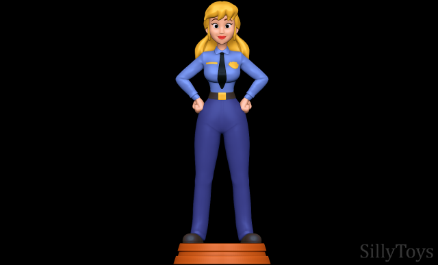 Miranda Wright - Bonkers Modelo de impresión 3D .c4d .max .obj .3ds .fbx .stl .blend 