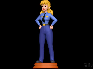 Miranda Wright - Bonkers 3D Print Model