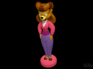 Rebecca Cunningham - TaleSpin Modelo de impresión 3D