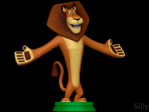 Alex - Madagascar 3D Print Model