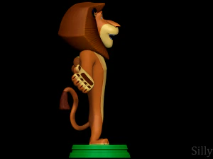 Alex - Madagascar Modèles 3D en vedette