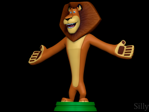 Alex - Madagascar 3D Print Model