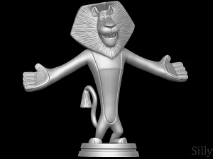 Alex - Madagascar Modèles 3D en vedette