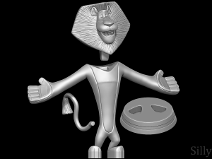 Alex - Madagascar 3D Print Model