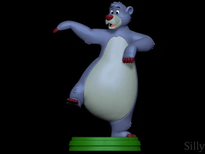Baloo-Il libro della giungla Modello di stampa 3D