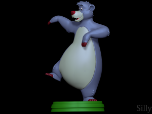 Baloo - The Jungle Book Modelo de impresión 3D