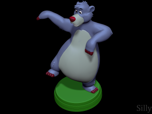 Baloo - The Jungle Book Modelo de impresión 3D
