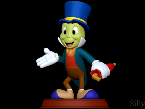 Jiminy Cricket - Pinocchio 3D 프린트 모델