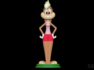 Lola Bunny - Looney Tunes 3D printmodel