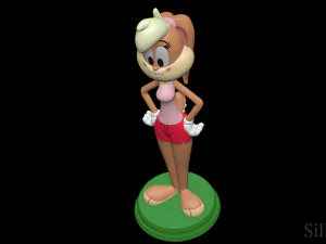 Lola Bunny - Looney Tunes 3D printmodel