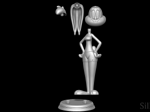 Lola Bunny - Looney Tunes 3D Принт Модель