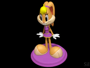 Lola Bunny - The Looney Tunes Show 3D Print Model