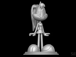 Lola Bunny - The Looney Tunes Show 3D Print Model