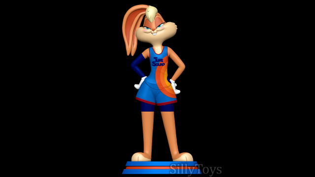 Lola Bunny - Space Jam 2 3D Print Model .c4d .max .obj .3ds .fbx .stl .blend 