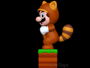 Tanooki Mario 3D Print Model