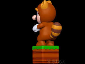 Tanooki Mario 3D Print Model